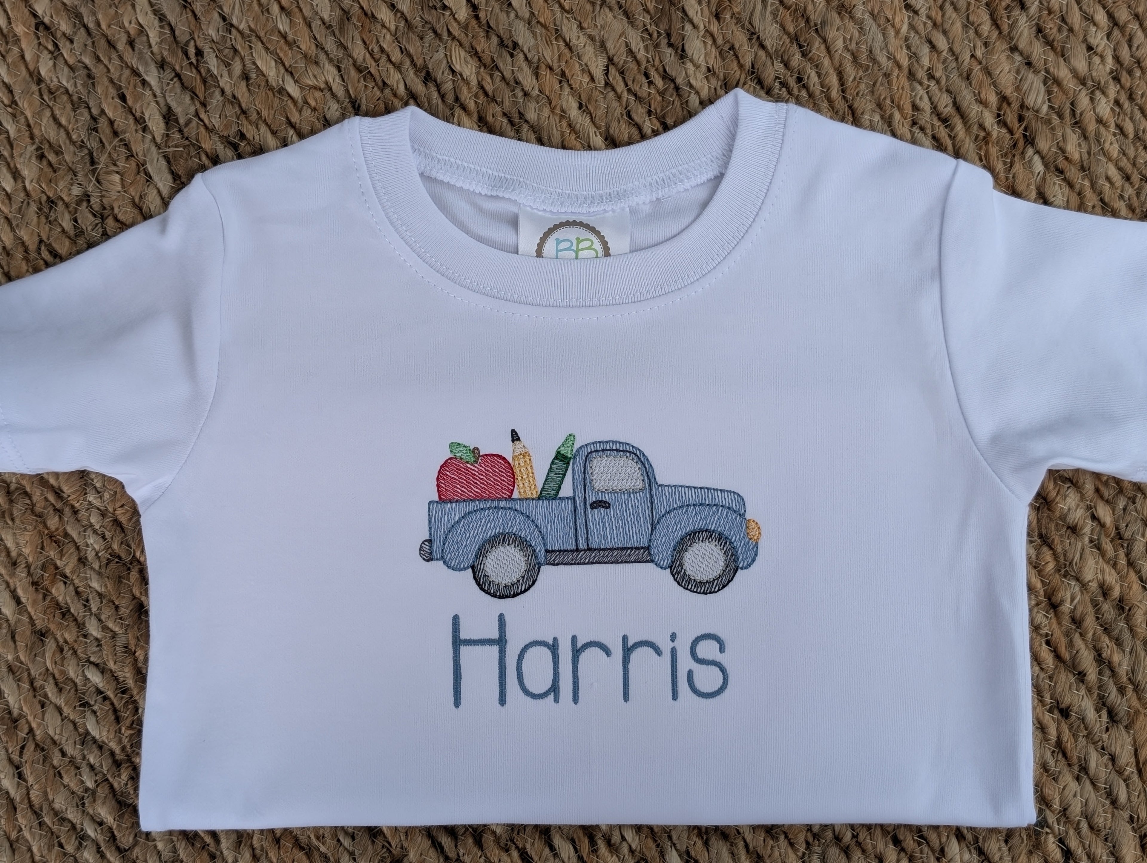 Little Blue Truck Back to School Shirt