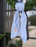 Wreath Sash - Tiger Mascot with Custom Phrase