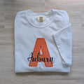 Auburn Applique “A” Comfort Colors Tee