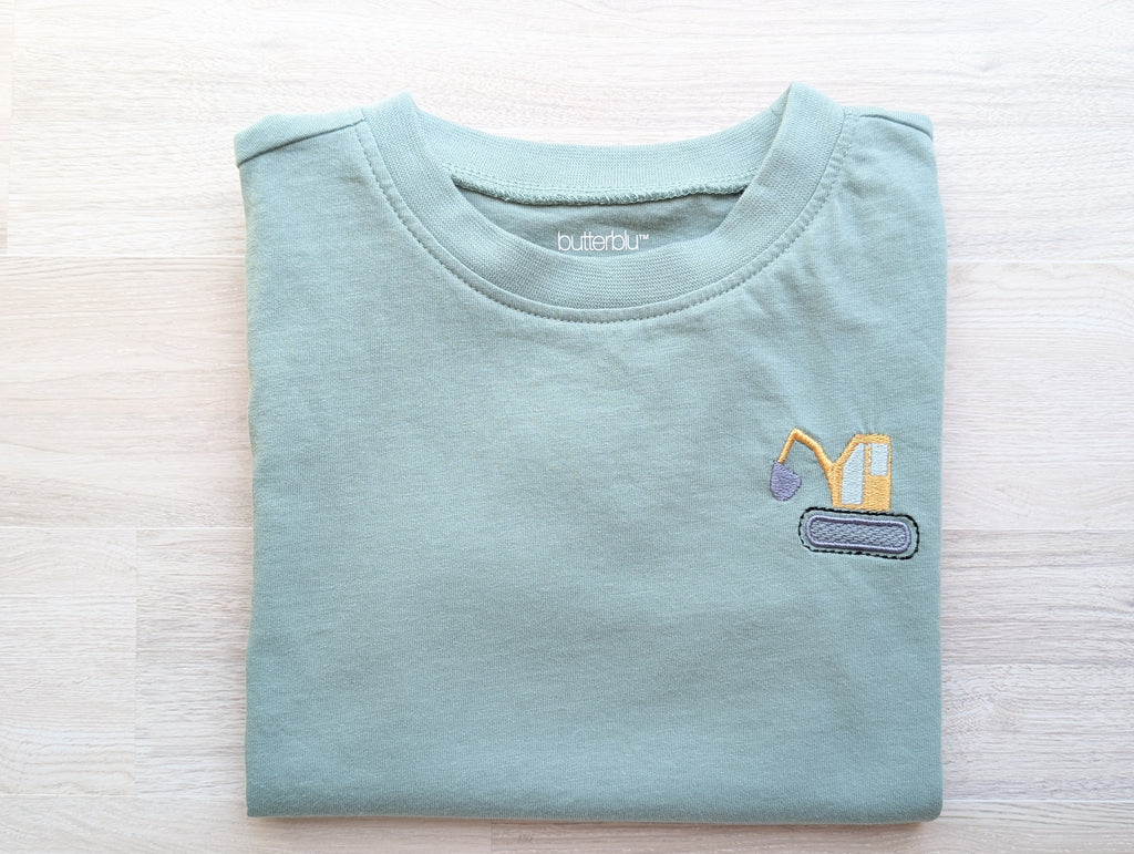 5 Piece Construction & Transportation Shirt Set