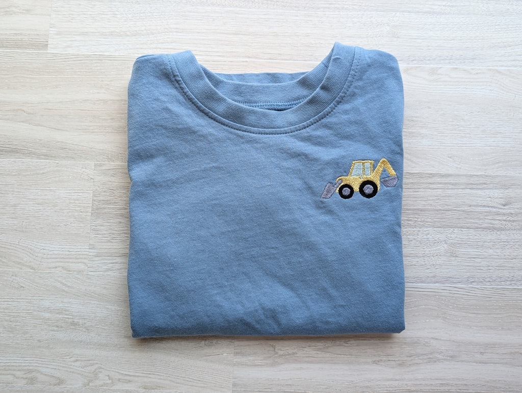 5 Piece Construction & Transportation Shirt Set