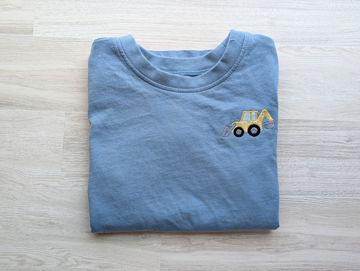 5 Piece Construction & Transportation Shirt Set