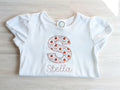 Pumpkin Initial Shirt