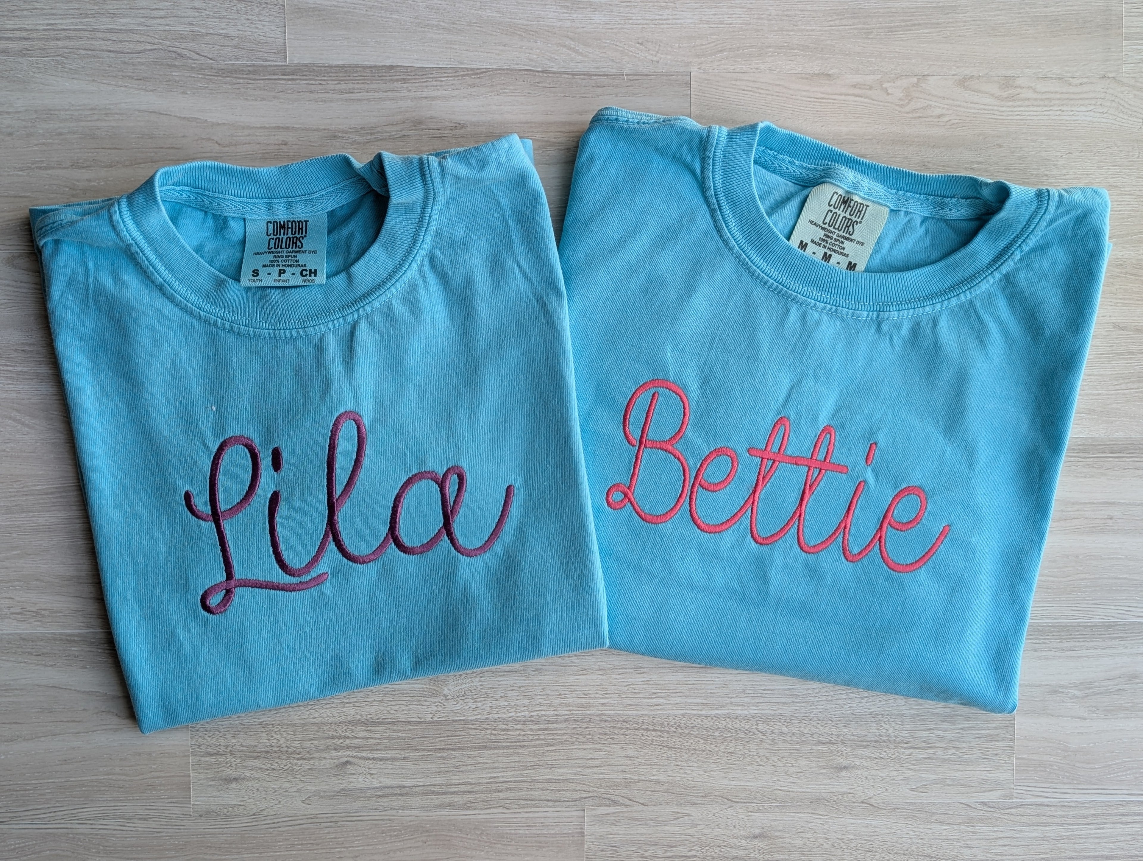 Personalized Youth Name Tee | Comfort Colors