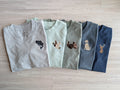 5 Piece Wildlife Shirt Set