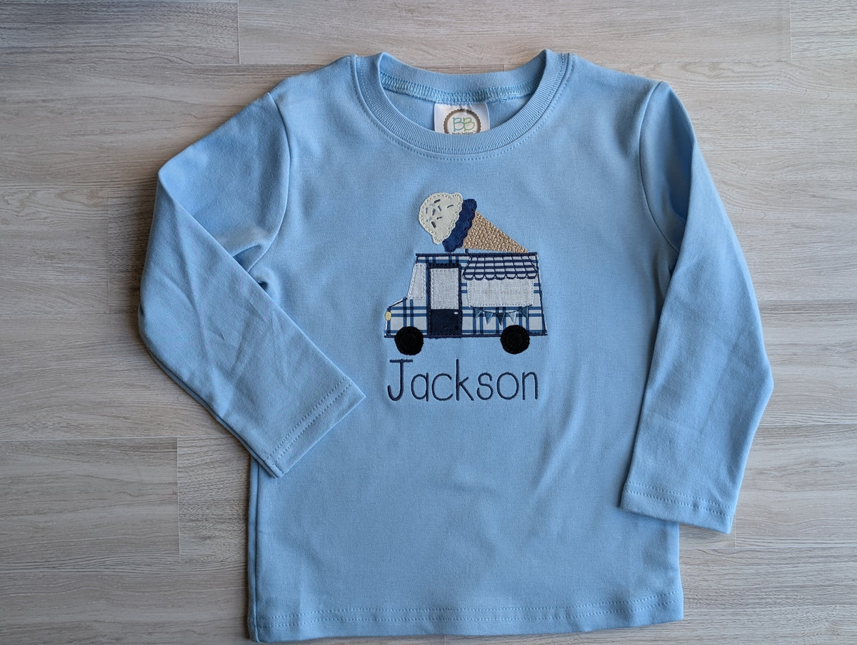 Personalized Ice Cream Truck Shirt