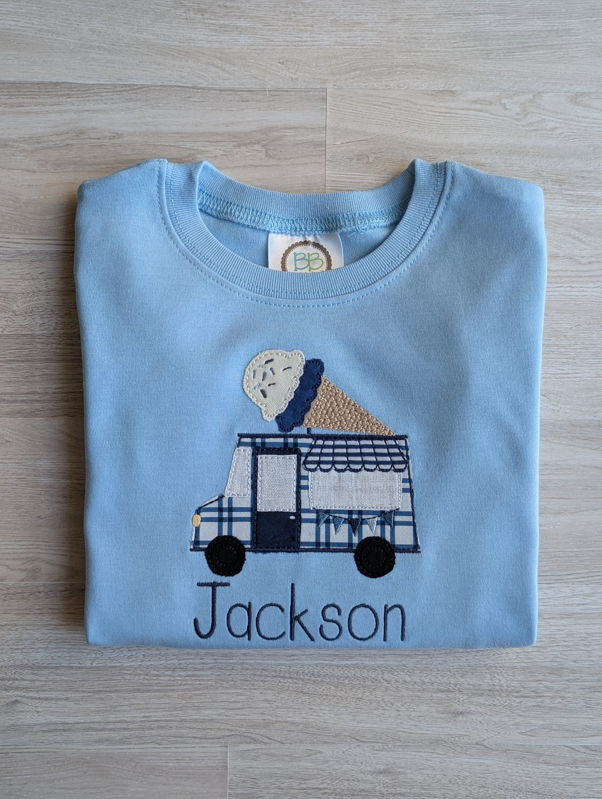 Personalized Ice Cream Truck Shirt