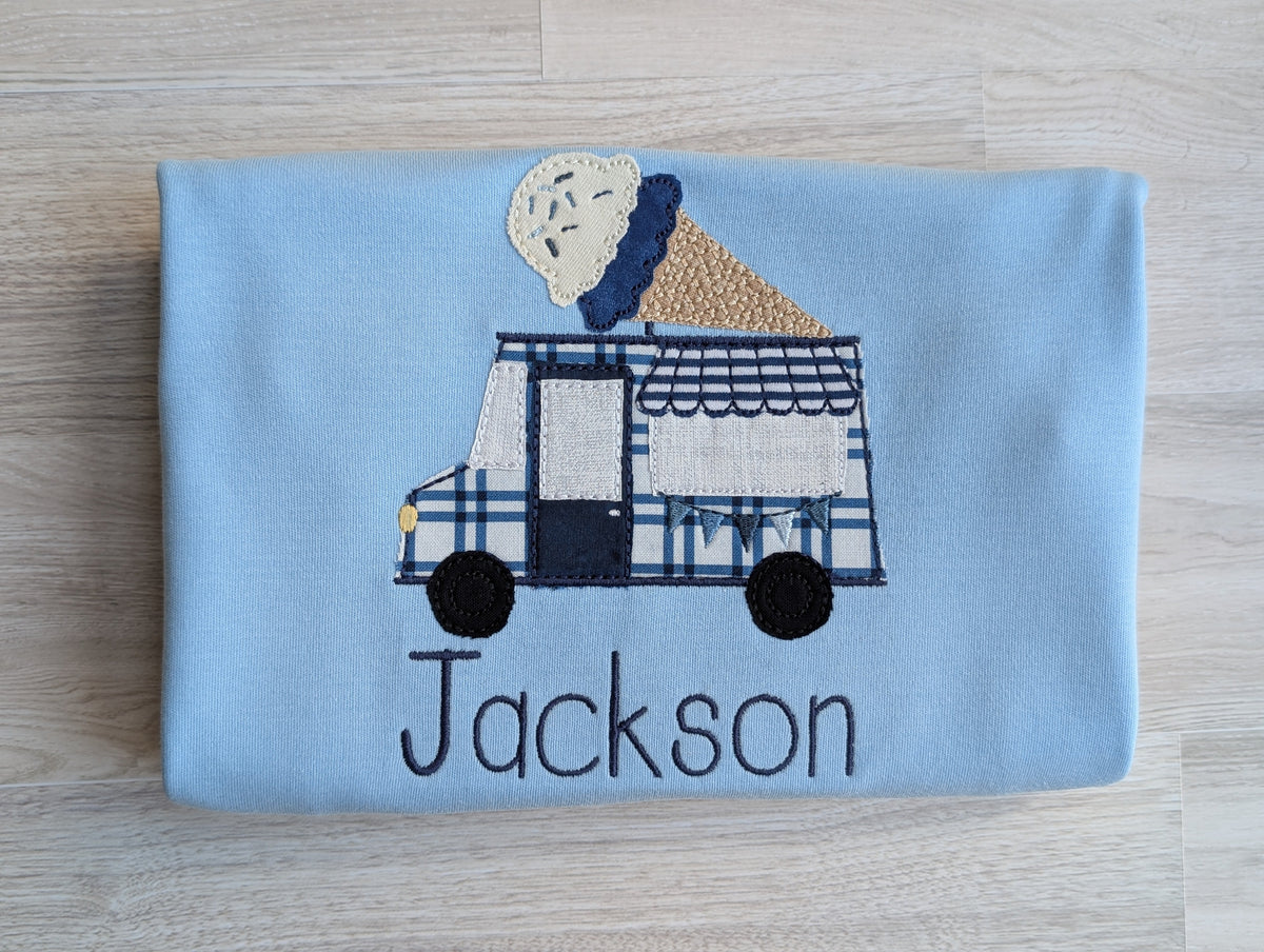 Personalized Ice Cream Truck Shirt