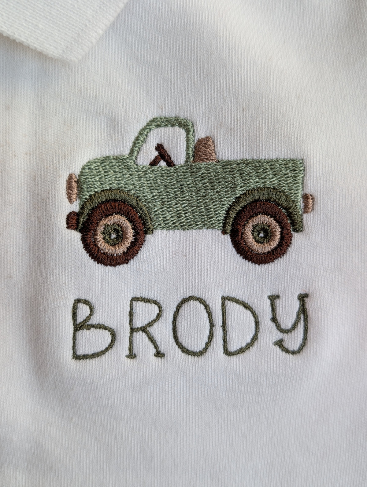 Boys’ Personalized Vintage Truck Polo