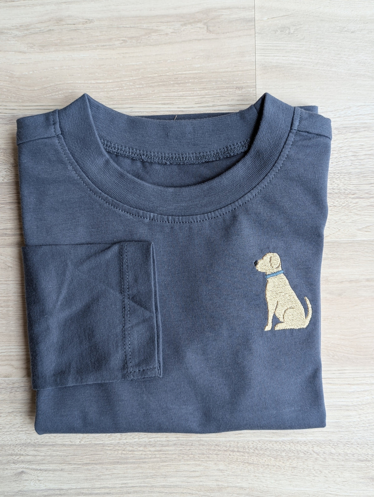Long-sleeve organic cotton shirt with animal motif